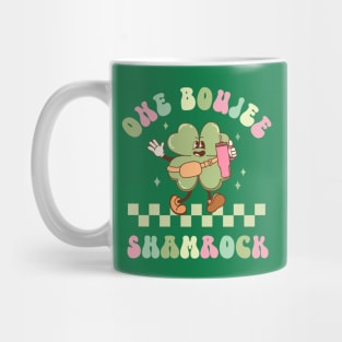 One Boujee Shamrock St Patricks Day Lucky Clover Mug